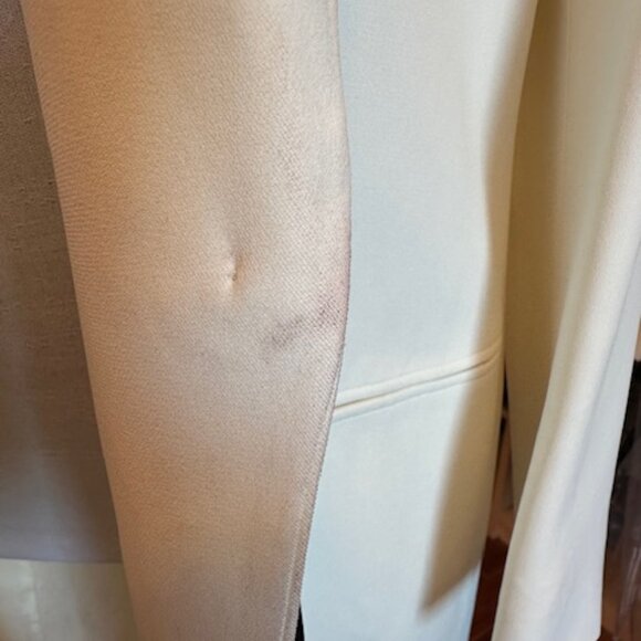 Alexander McQueen Size 44 Off-white and Black Coat - Picture 8 of 11